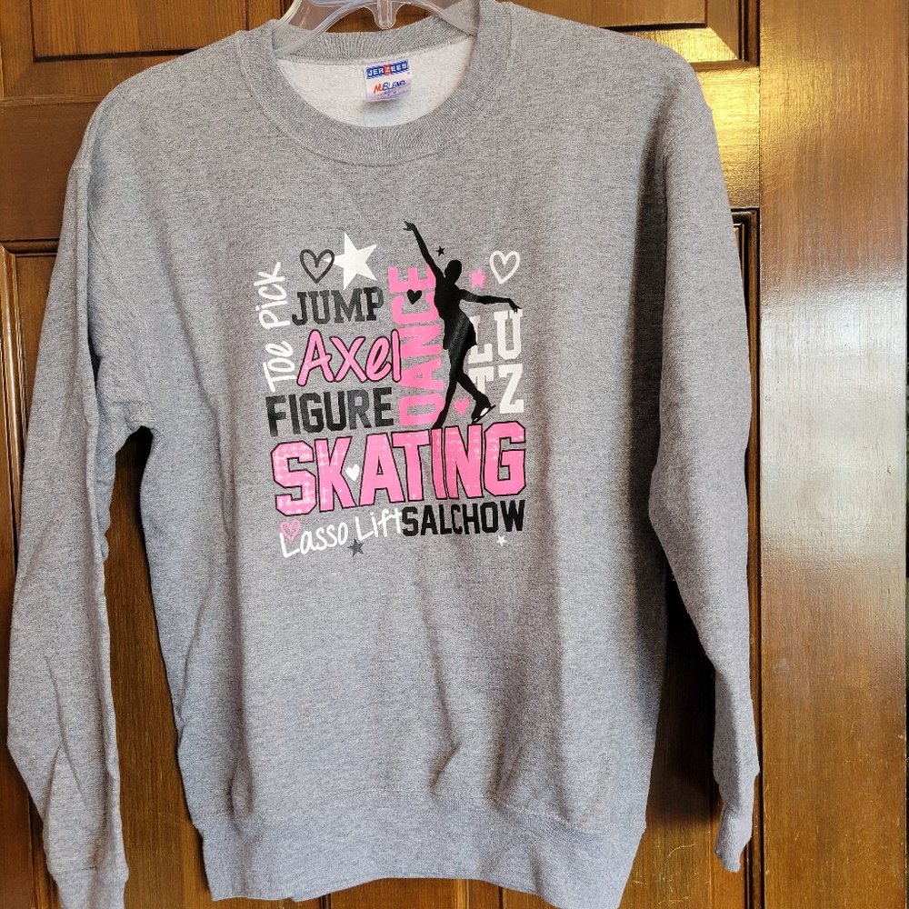 Ice Skating Sweatshirt (YL)